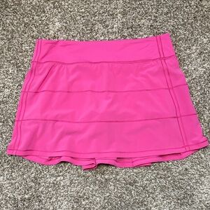 lululemon athletica Pink Athletic Skirt
